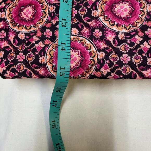 Vera Bradley Iconic GRAND Tote – Raspberry Medallion – NWT - Reversible - Picture 10 of 12